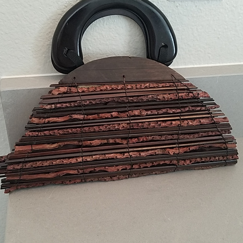Brown mini bag